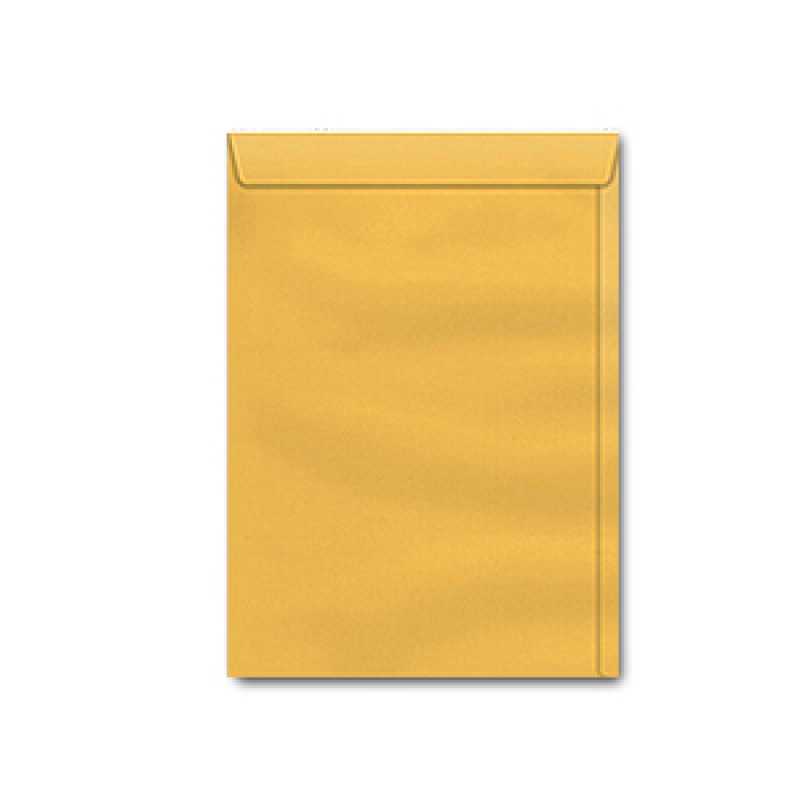 Envelope de Papel Kraft Duque de Caxias - Envelope Plástico
