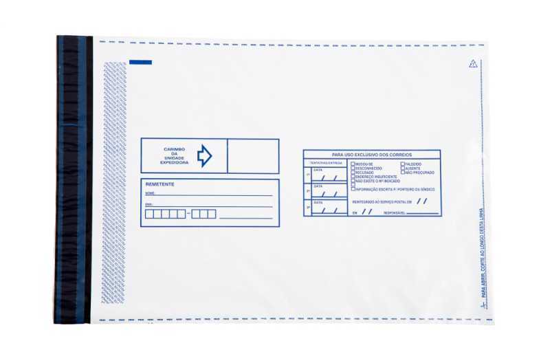 Envelope de Segurança Osasco - Envelope Plastico Bolha